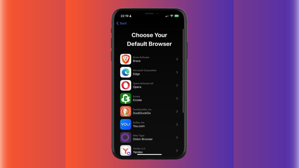 Browser Companies Criticize Apple's EU Choice Screen in iOS 17.4