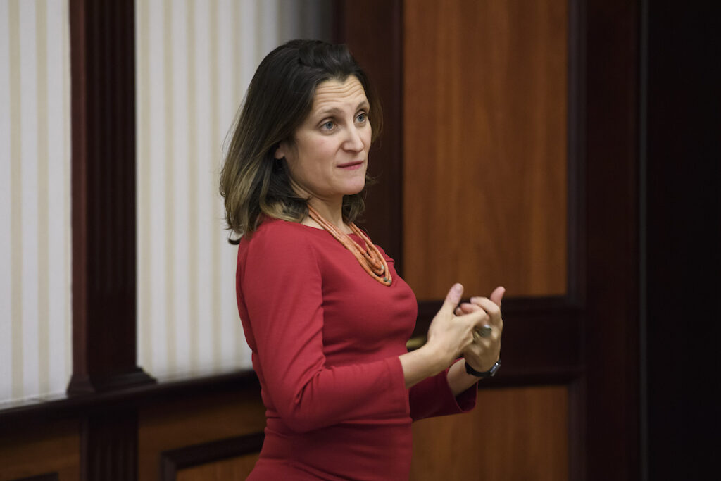 Chrystia Freeland