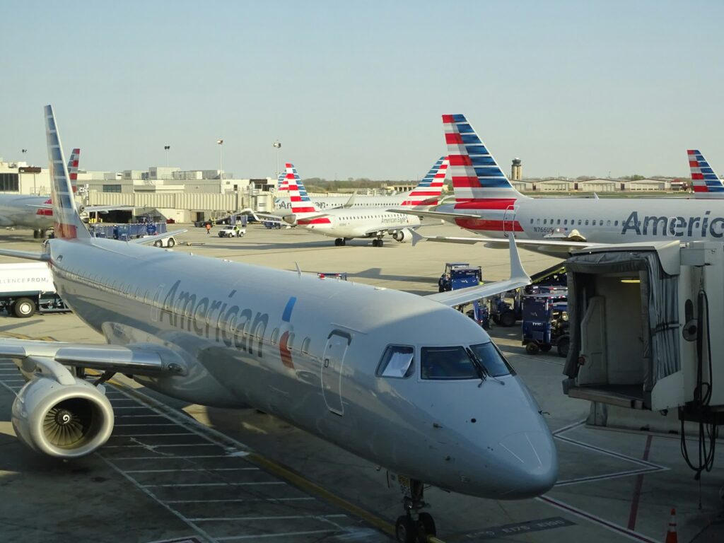 Laptop fire on American Airlines flight leads to emergency evacuation, injuries